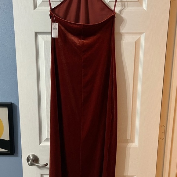 Banana Republic Velvet Halter Top Dress Size‎ Small NWT Retail $110 - Picture 3 of 6